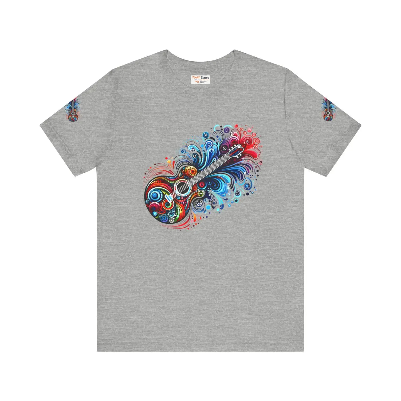 Artistic Unisex Tee - Vibrant Design Comfort - DipaliZ