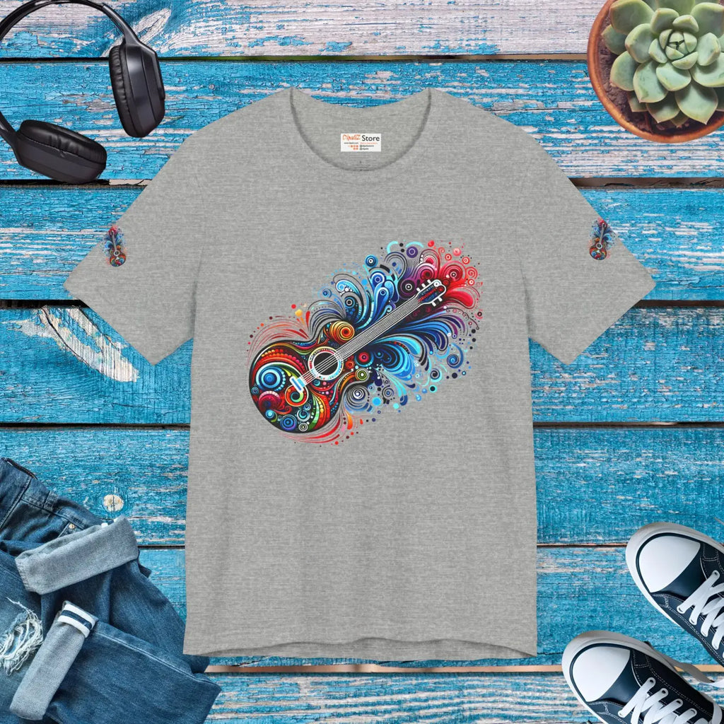 Artistic Unisex Tee - Vibrant Design Comfort - DipaliZ