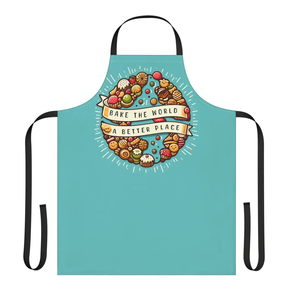 Colorful Baking Apron - Vibrant Culinary Fun Design - DipaliZ