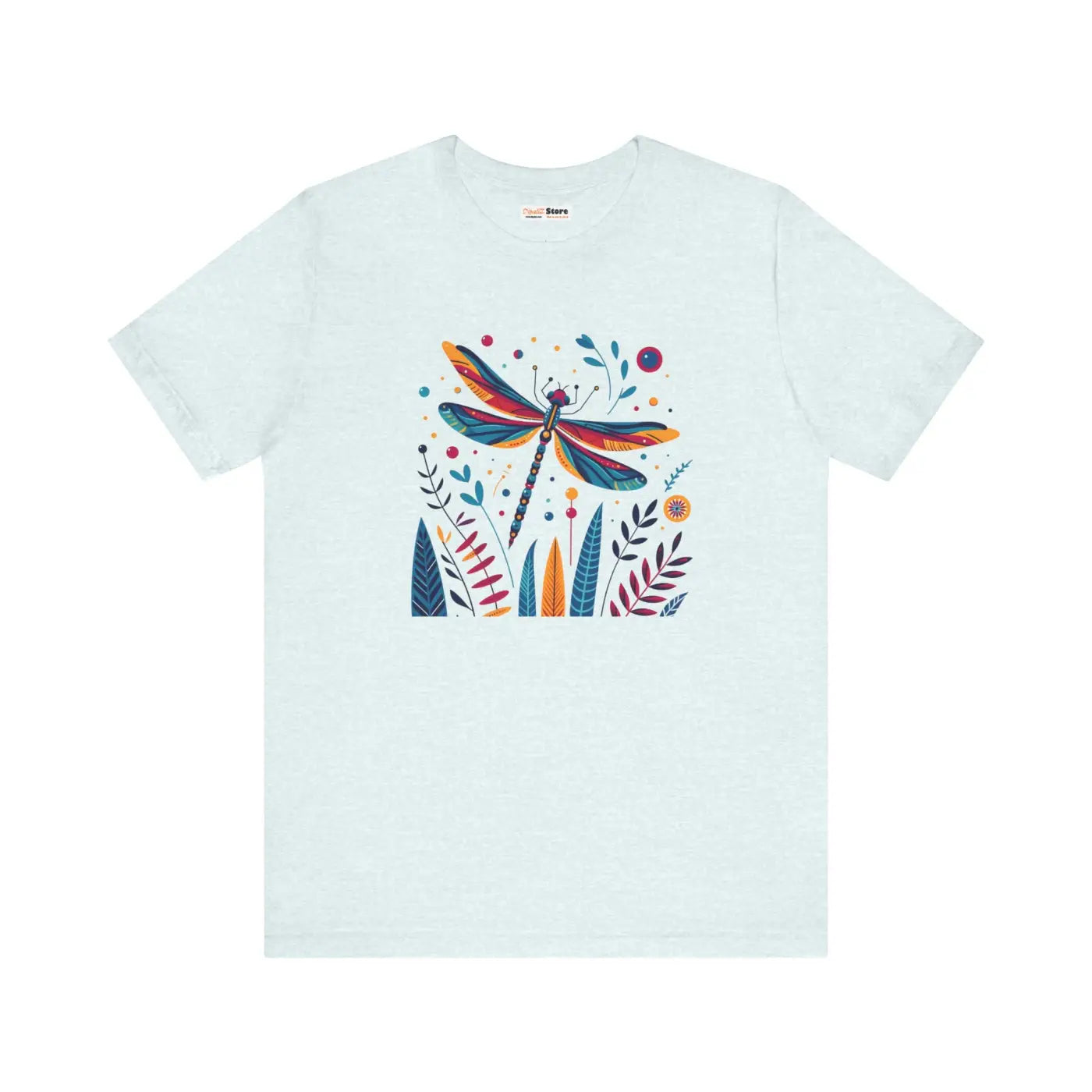 Dragonfly Nature Fusion Unisex Jersey Short Sleeve Tee - DipaliZ