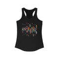 Vibrant Feathers Ethnic Racerback Tank - Women's Activewear - DipaliZ