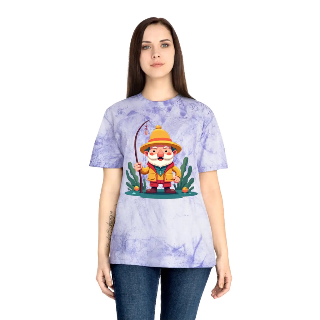 Colorful Fisherman Unisex Tee - Bold Vibes Adventure Wear - DipaliZ