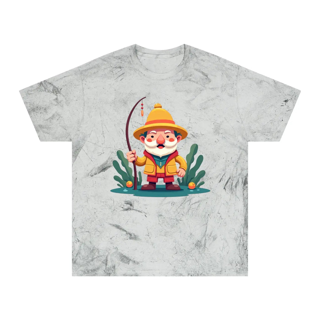 Colorful Fisherman Unisex Tee - Bold Vibes Adventure Wear - DipaliZ