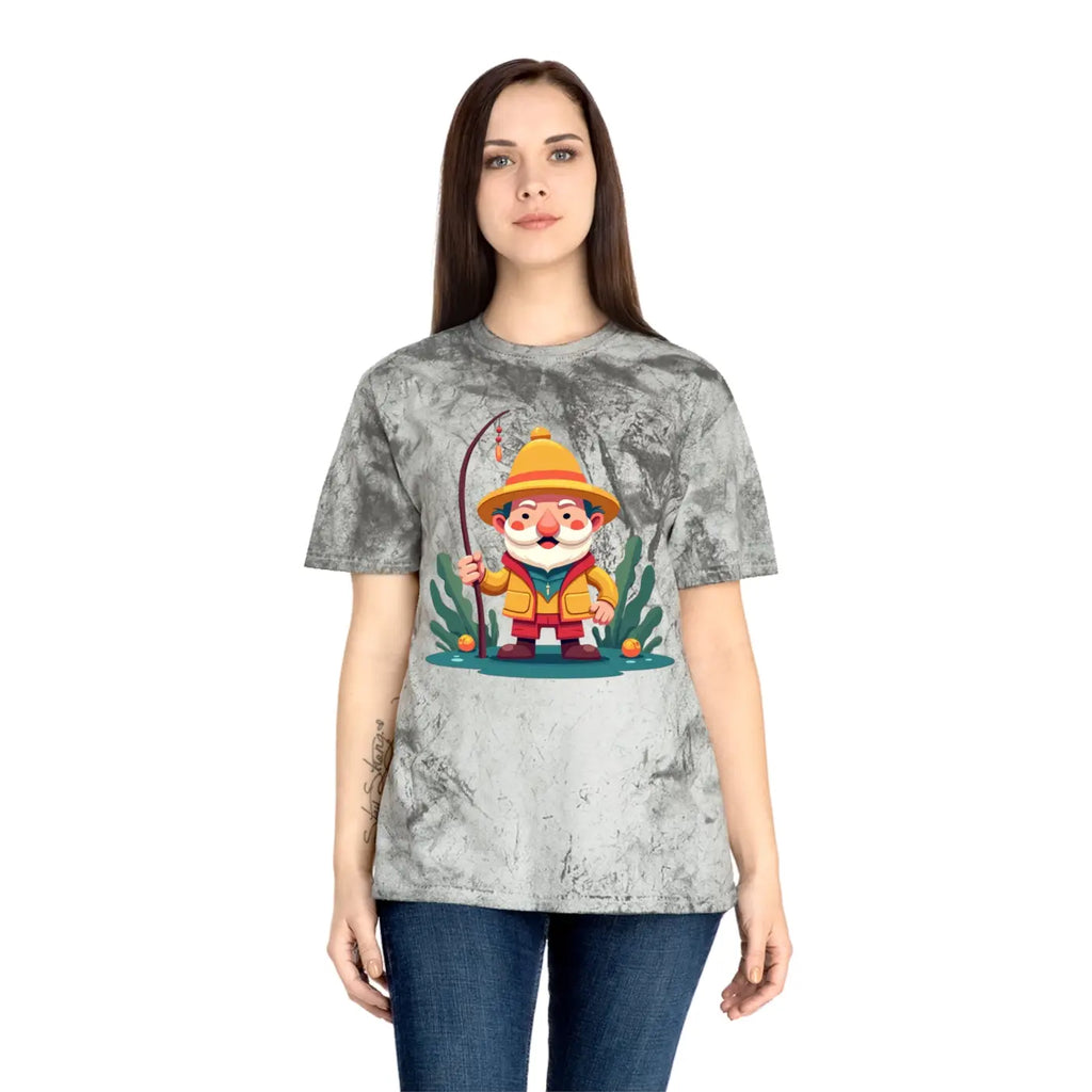 Colorful Fisherman Unisex Tee - Bold Vibes Adventure Wear - DipaliZ