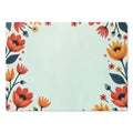 Colorful Flowers Cutting Board - Durable Tempered Glass - DipaliZ