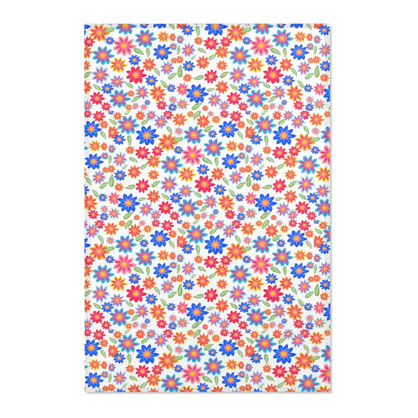 Flowers Pattern Area Rugs - Vibrant Home Decor - DipaliZ