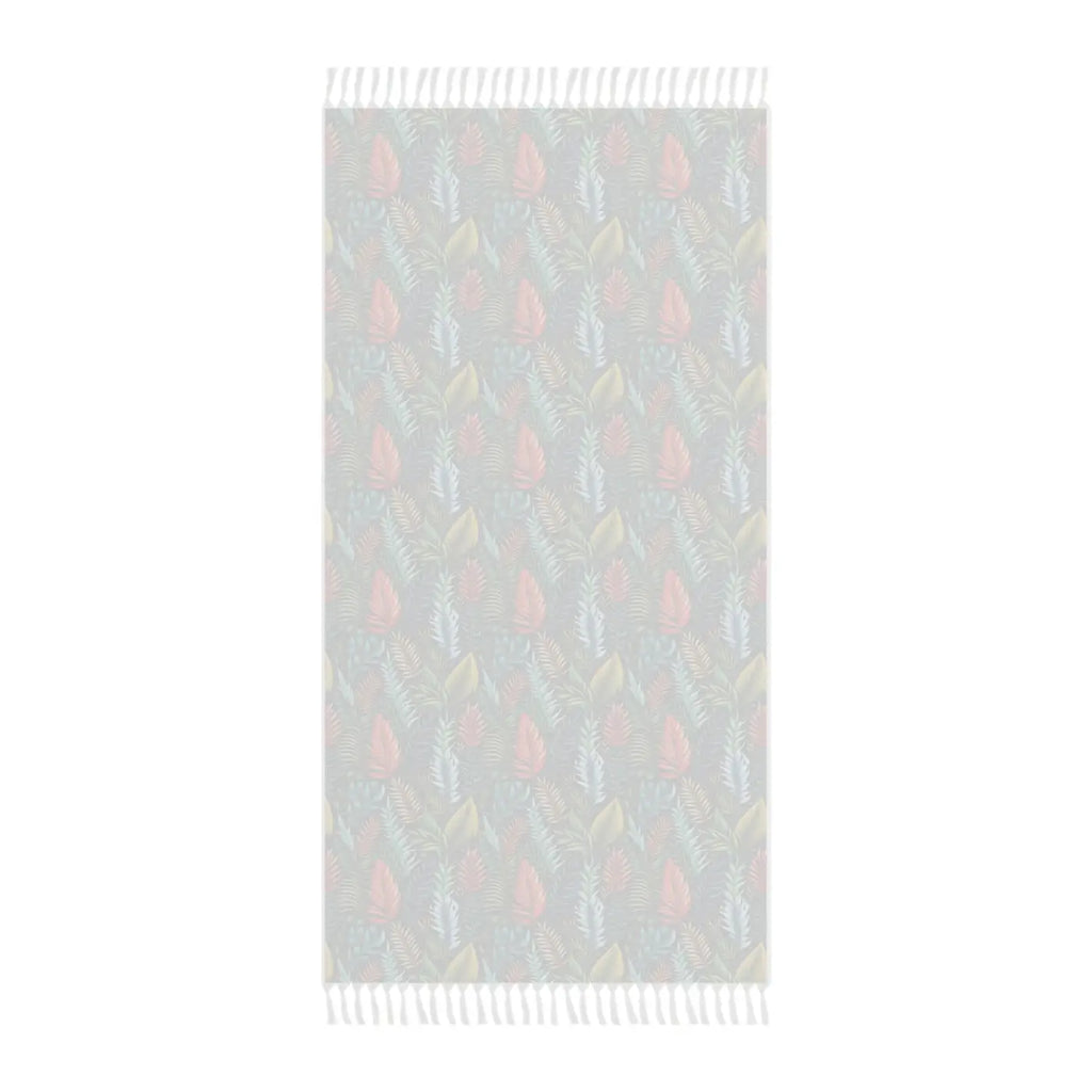 Colorful Foliage Beach Blanket - Polyester Beach Cloth - DipaliZ