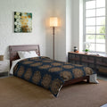 Mandal Geometric Comforter - Chic Pattern Bedding - DipaliZ