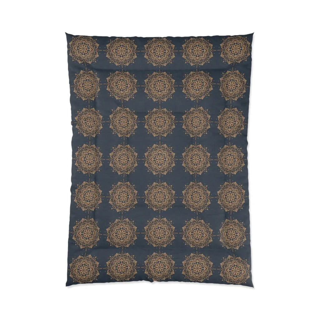 Mandal Geometric Comforter - Chic Pattern Bedding - DipaliZ