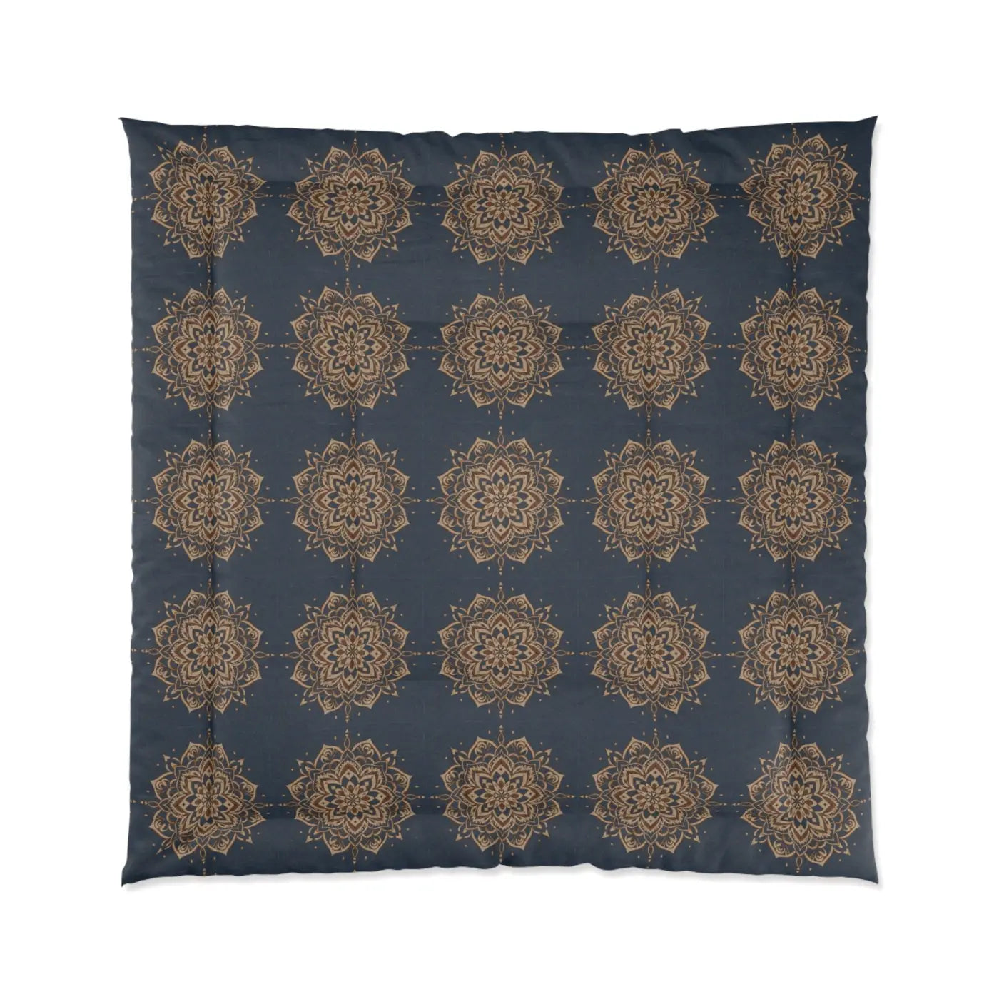 Mandal Geometric Comforter - Chic Pattern Bedding - DipaliZ