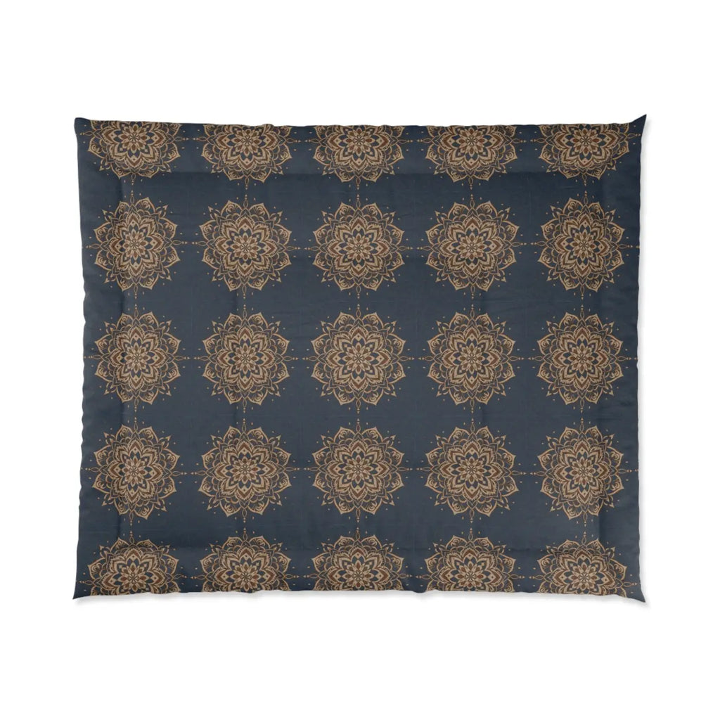 Mandal Geometric Comforter - Chic Pattern Bedding - DipaliZ