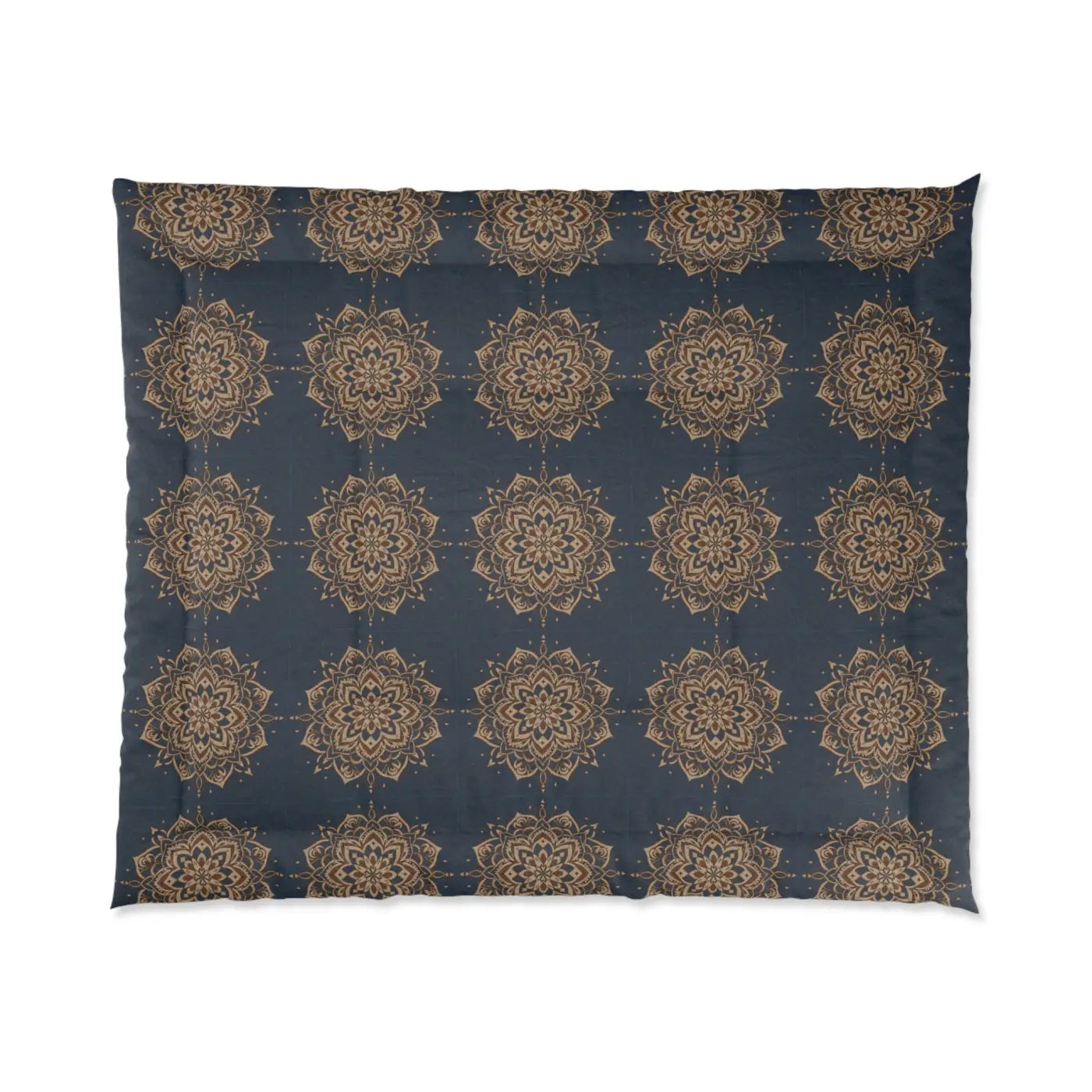 Mandal Geometric Comforter - Chic Pattern Bedding - DipaliZ