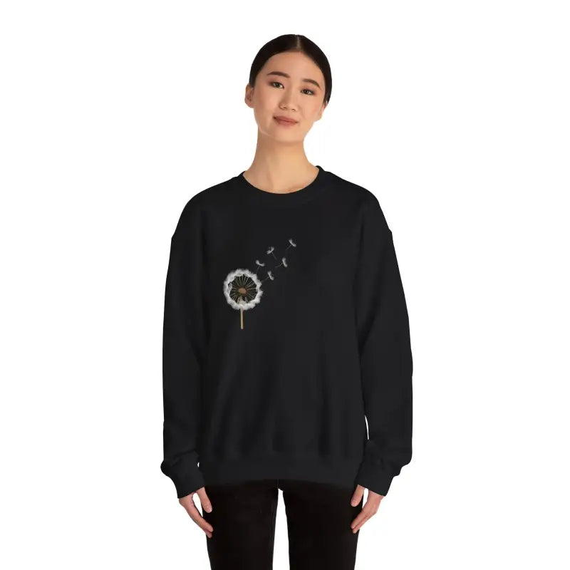 Dandelion Seeds Unisex Heavy Blend™ Comfort Sweater - DipaliZ