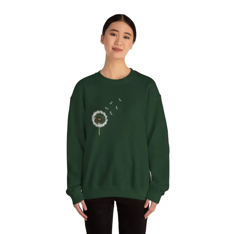 Dandelion Seeds Unisex Heavy Blend™ Comfort Sweater - DipaliZ