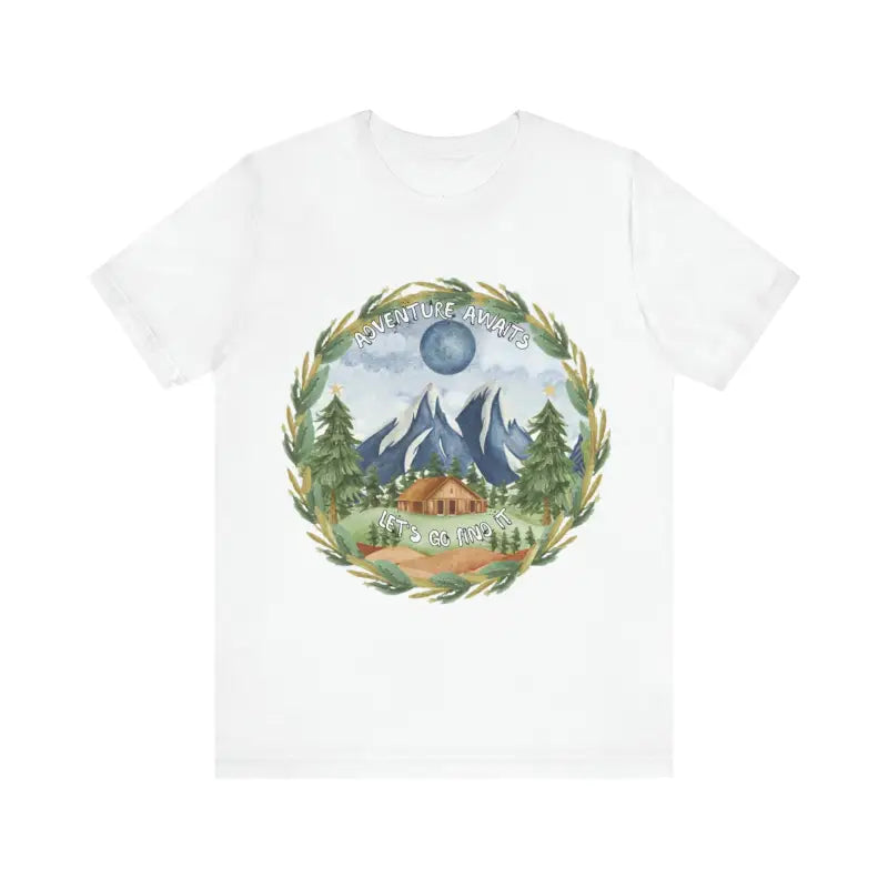 Adventure Awaits Short Sleeve Tee - Outdoor Explorer - DipaliZ