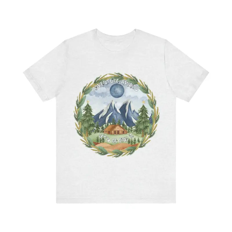 Adventure Awaits Short Sleeve Tee - Outdoor Explorer - DipaliZ