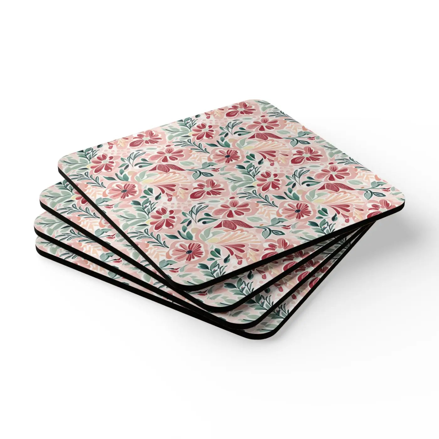 Corkwood Coaster Set - Stylish Surface Protection - DipaliZ