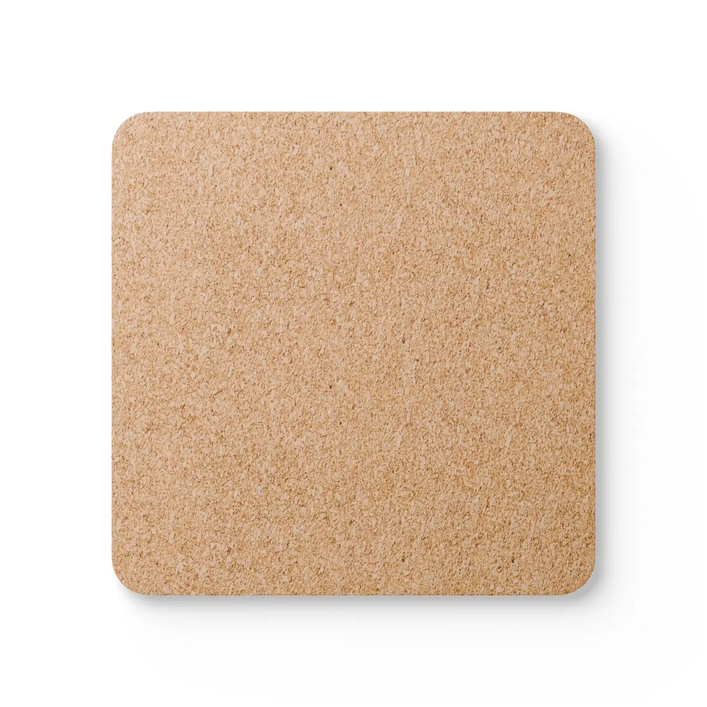 Premium Corkwood Coaster Set - Orchard Fresh Design - DipaliZ