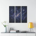 Cosmic Acrylic Wall Art - Space Decor Vibe Triptych - DipaliZ