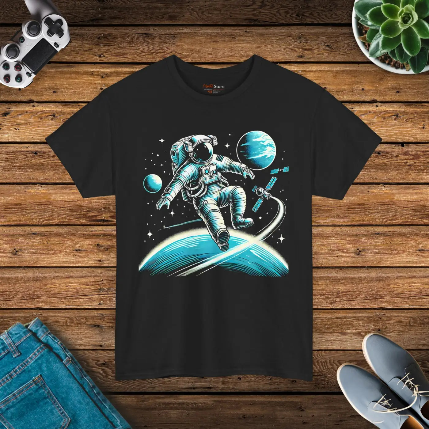 Heavy Cotton Tee - Ethically Sourced for Chill Days - DipaliZ