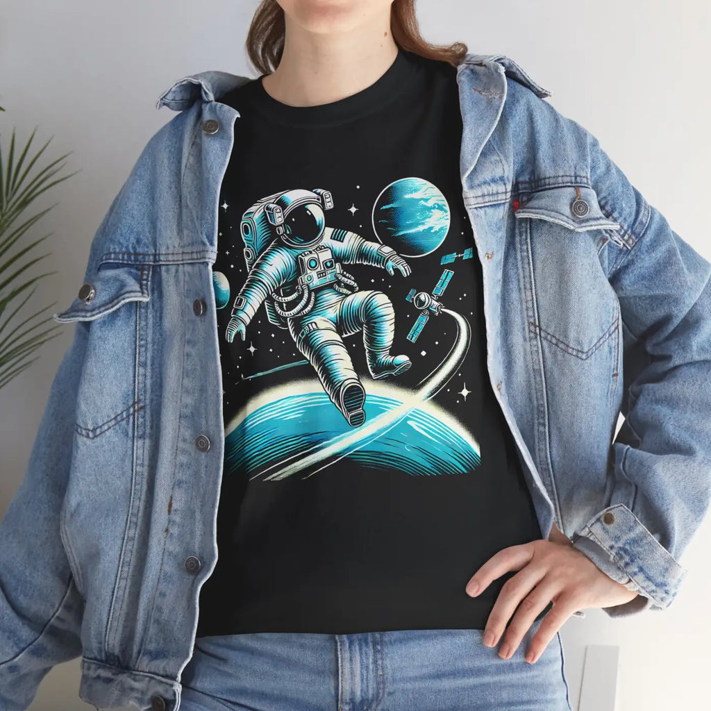 Heavy Cotton Tee - Ethically Sourced for Chill Days - DipaliZ