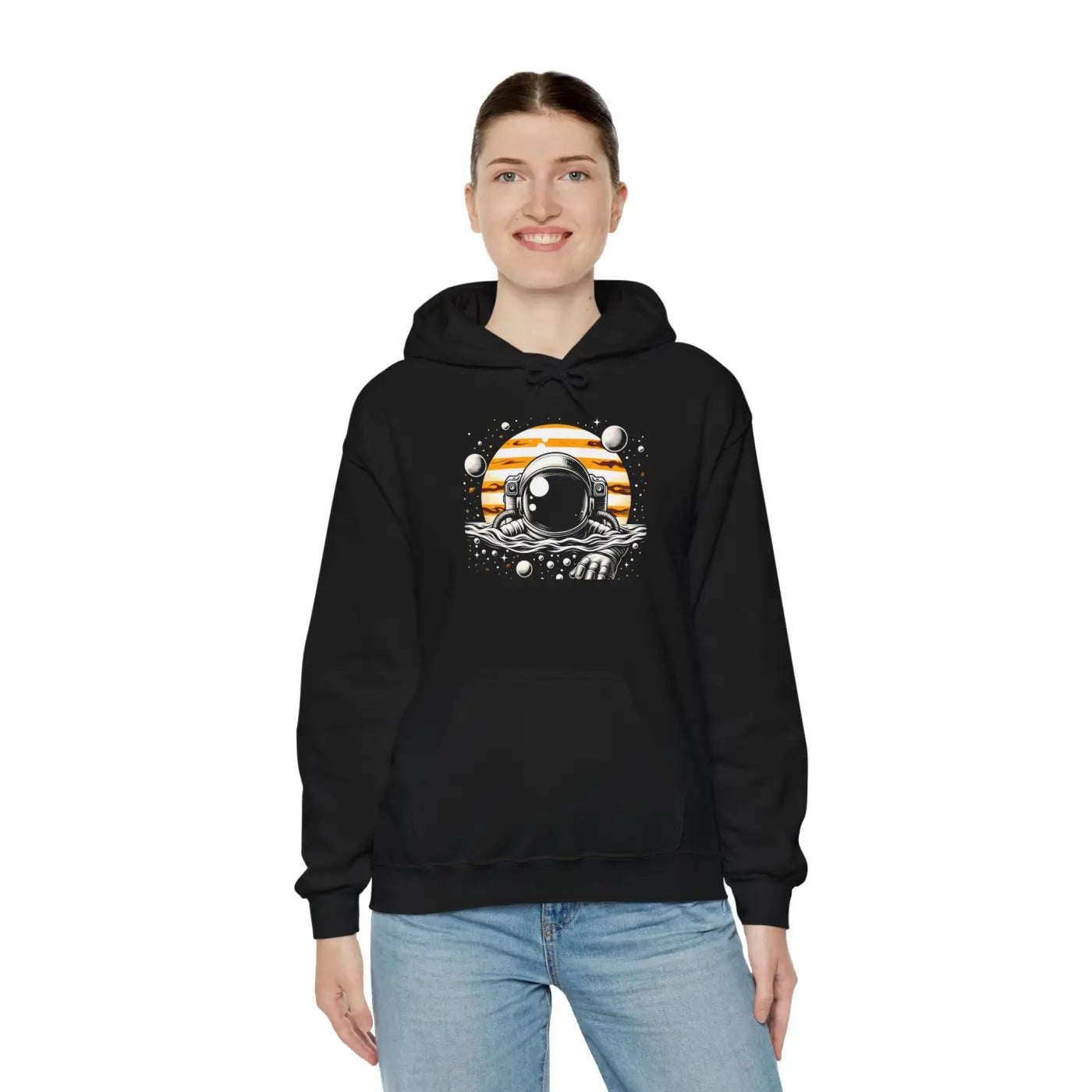 Cosmic Astronaut Hoodie - Eye-Catching Design Unisex - DipaliZ