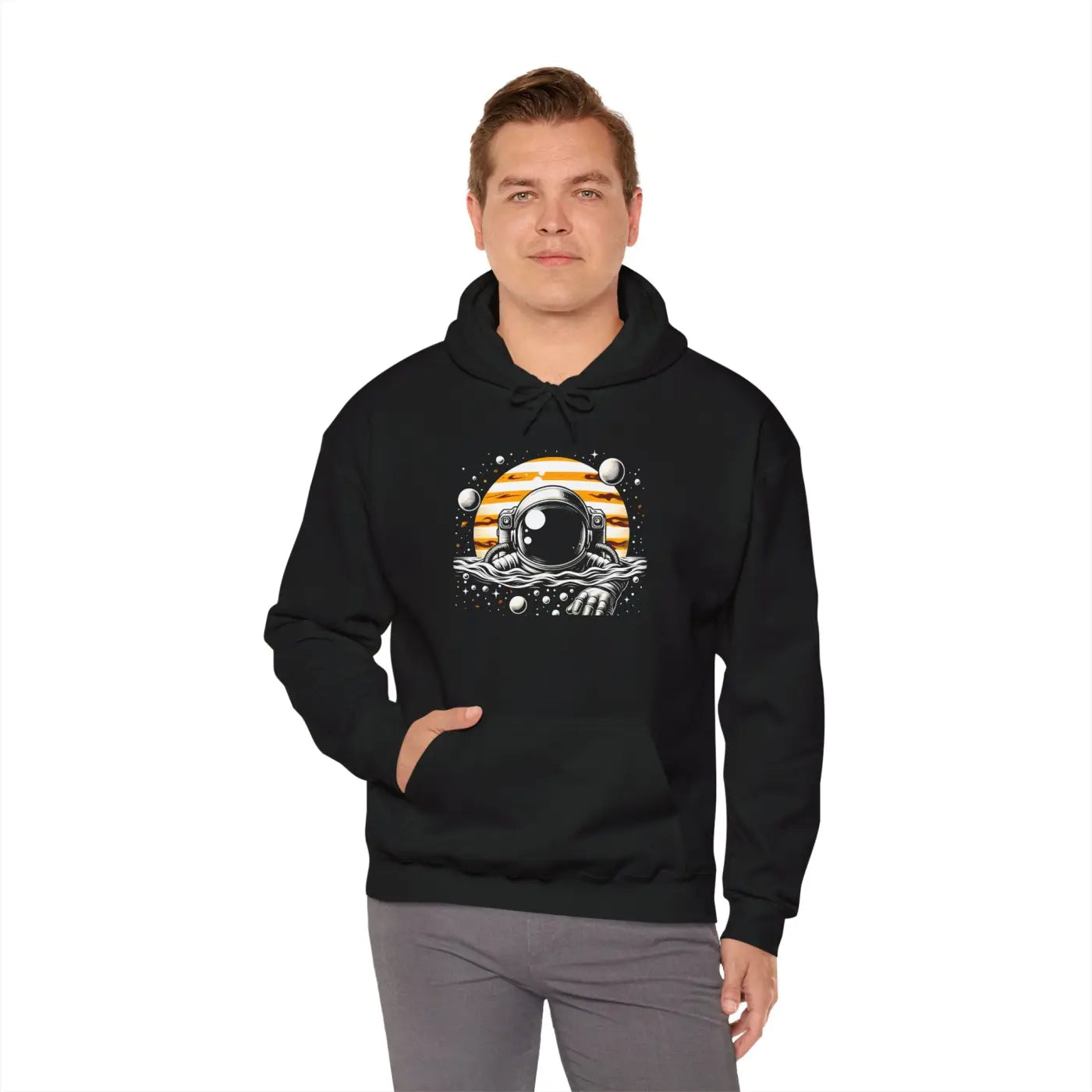 Cosmic Astronaut Hoodie - Eye-Catching Design Unisex - DipaliZ