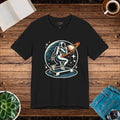 Cosmic Explorer Unisex Jersey Tee Retro Space Design - DipaliZ
