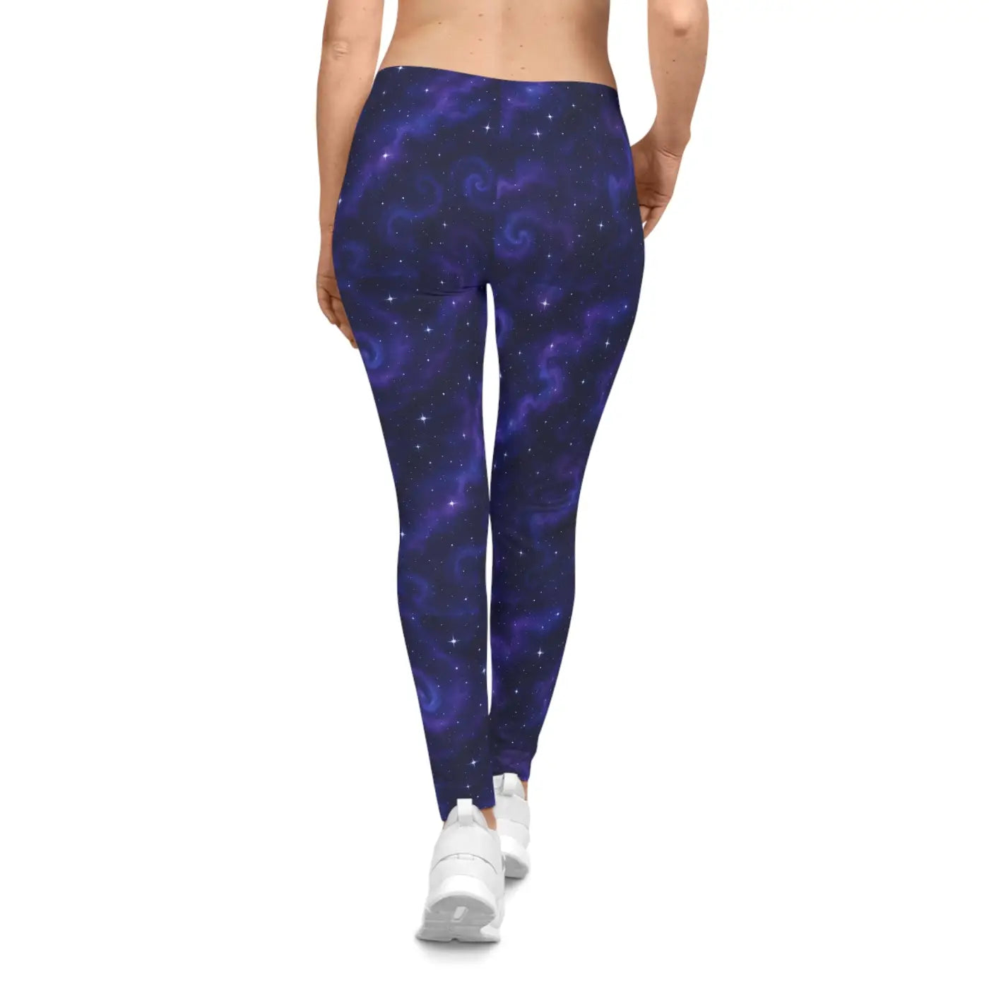 Cosmic Galaxy Leggings - Bold AOP Activewear for Space Lovers - DipaliZ