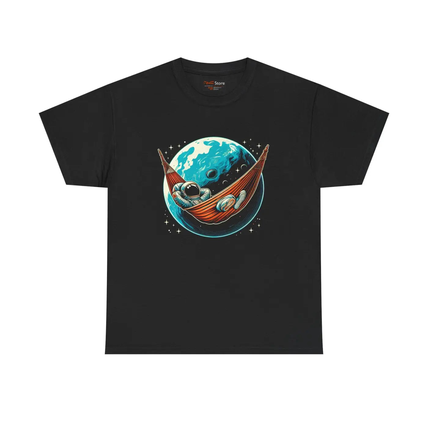 Cosmic Hammock Unisex Heavy Cotton Tee - Adventure Style - DipaliZ