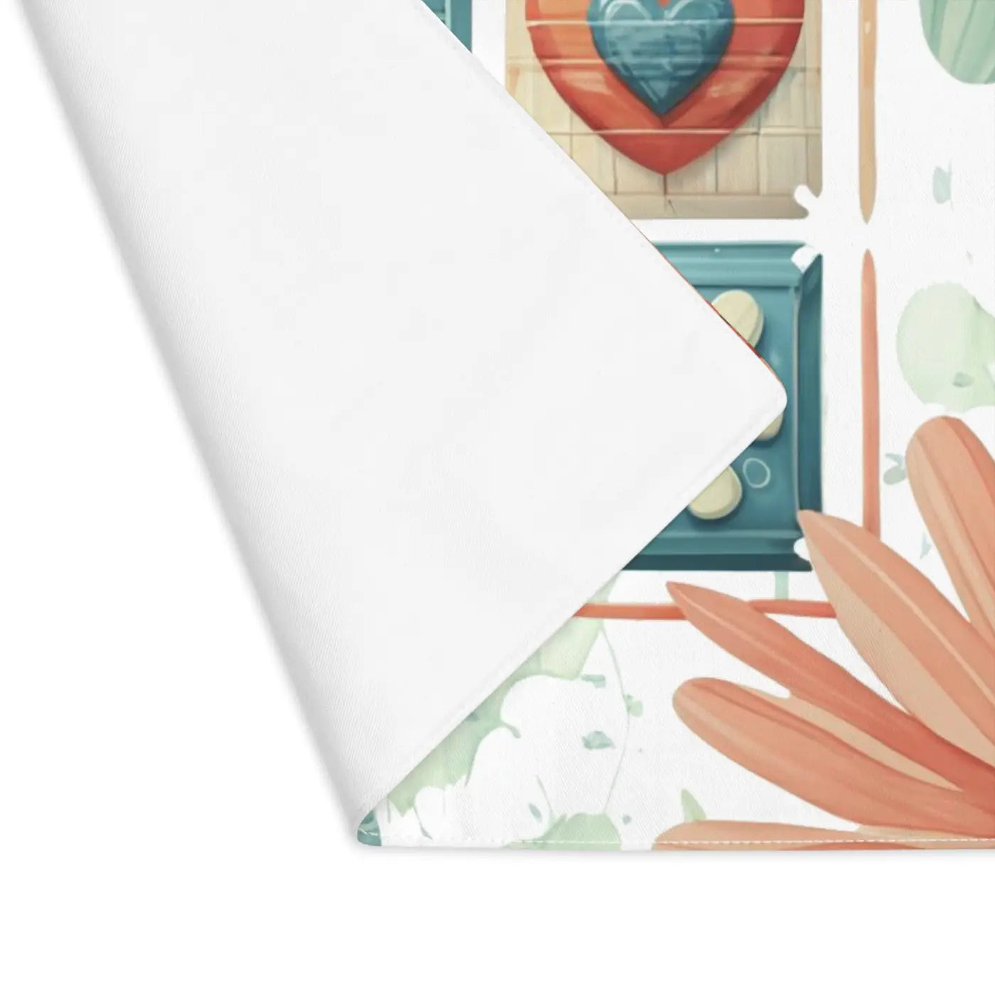 Floral Cotton Placemat - Pure Cotton Flowers Design - DipaliZ