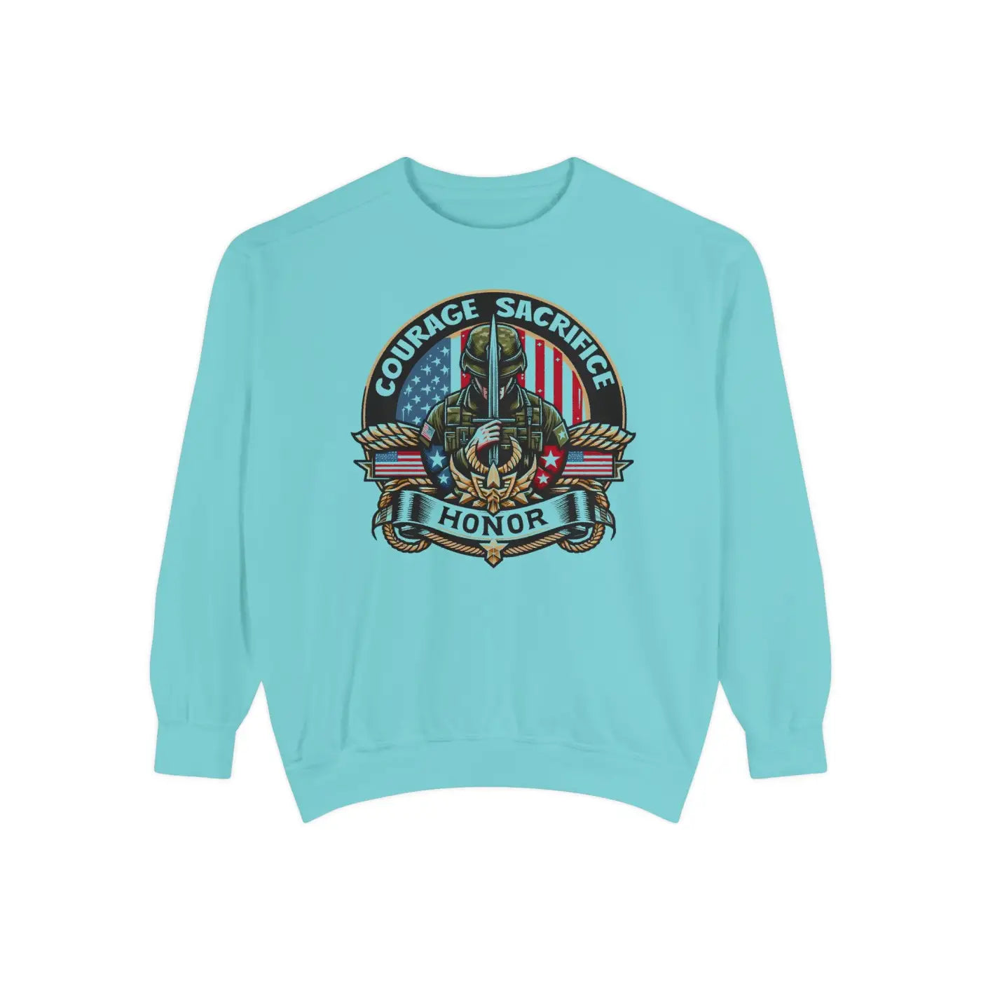Unisex Garment-Dyed Sweatshirt - Bold Comfort Style - DipaliZ