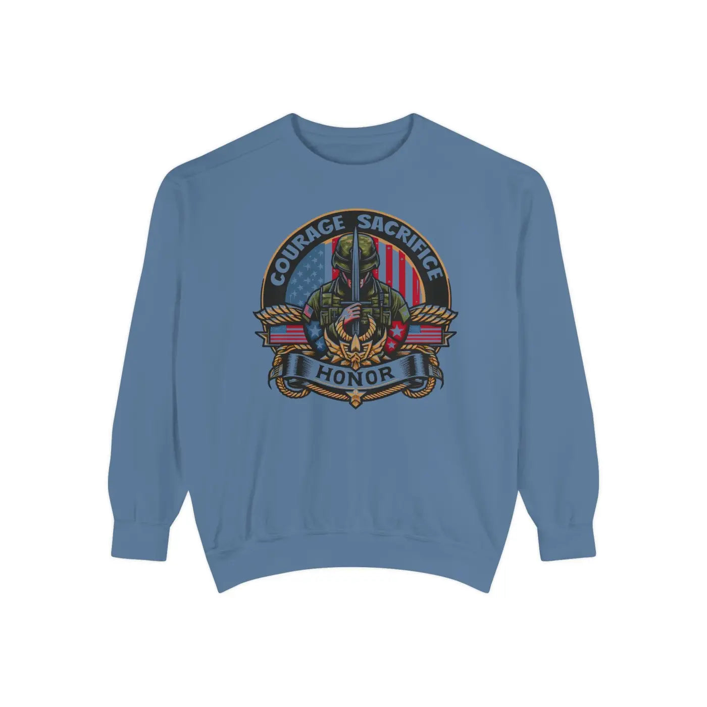 Unisex Garment-Dyed Sweatshirt - Bold Comfort Style - DipaliZ