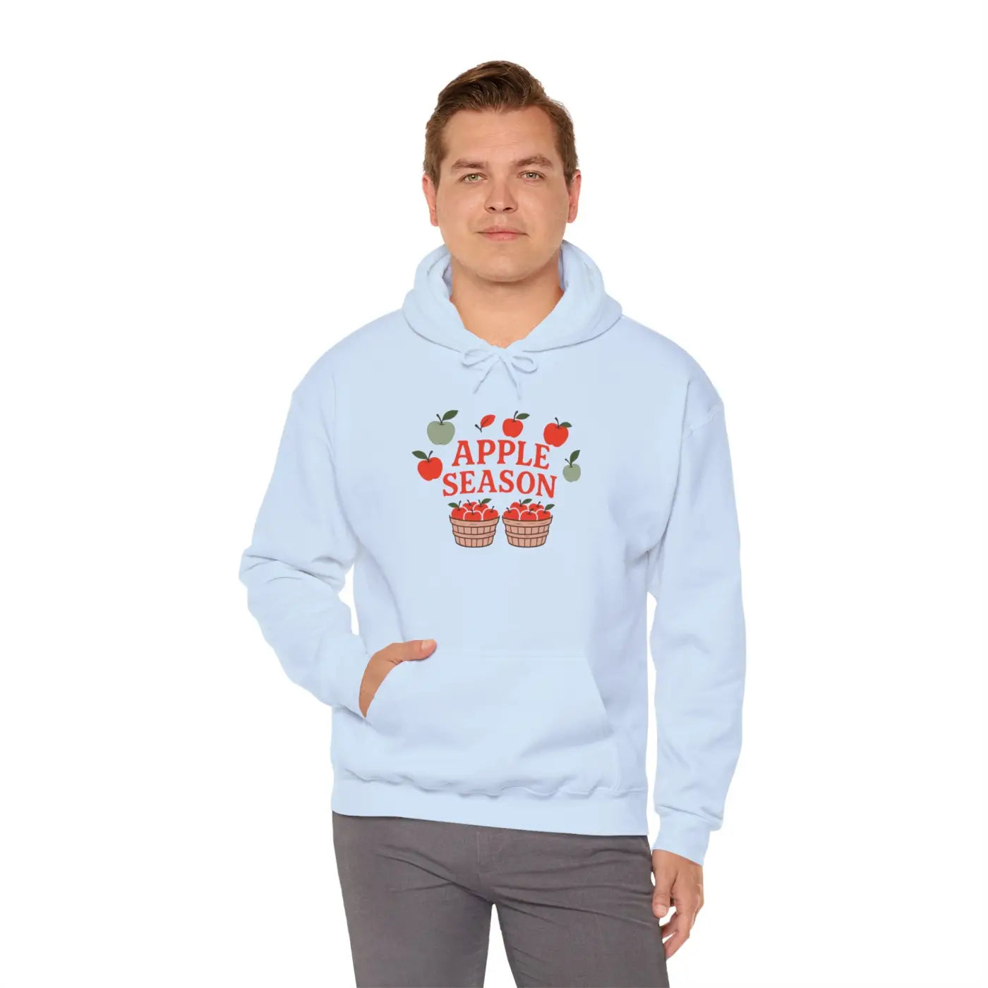 Cozy Apple Season Hoodie - Harvest Celebration Sweatshirt - DipaliZ