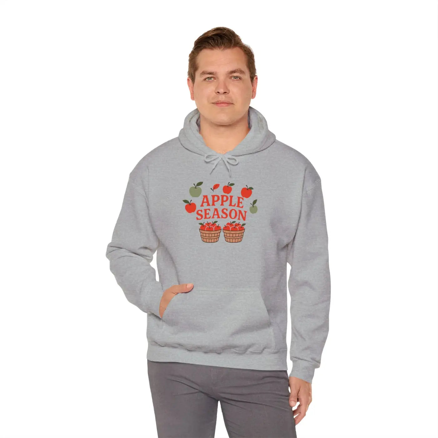 Cozy Apple Season Hoodie - Harvest Celebration Sweatshirt - DipaliZ