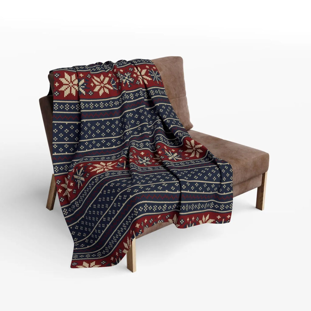Cozy Arctic Fleece Blanket - Ultimate Warmth for Movie Nights - DipaliZ