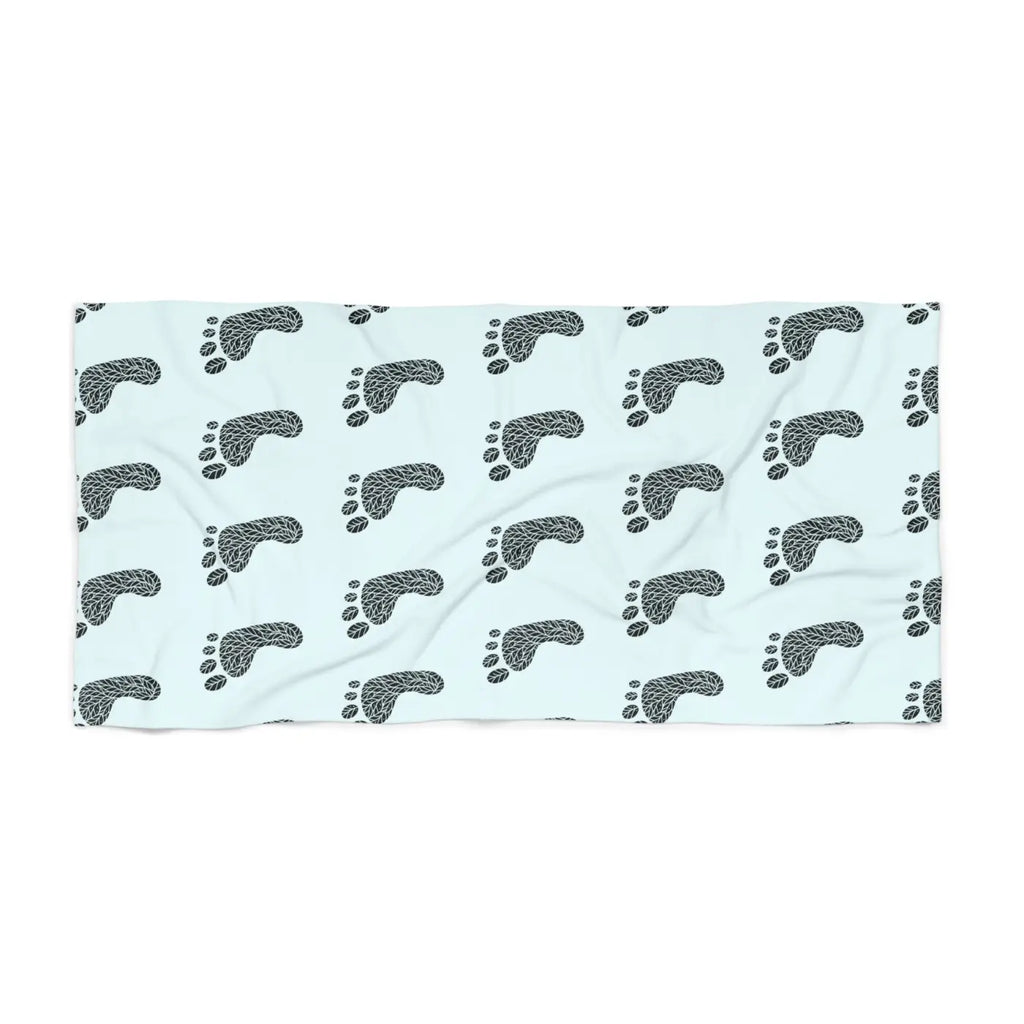 Cozy Beach Towel - Vibrant Polyester Print for Summer - DipaliZ