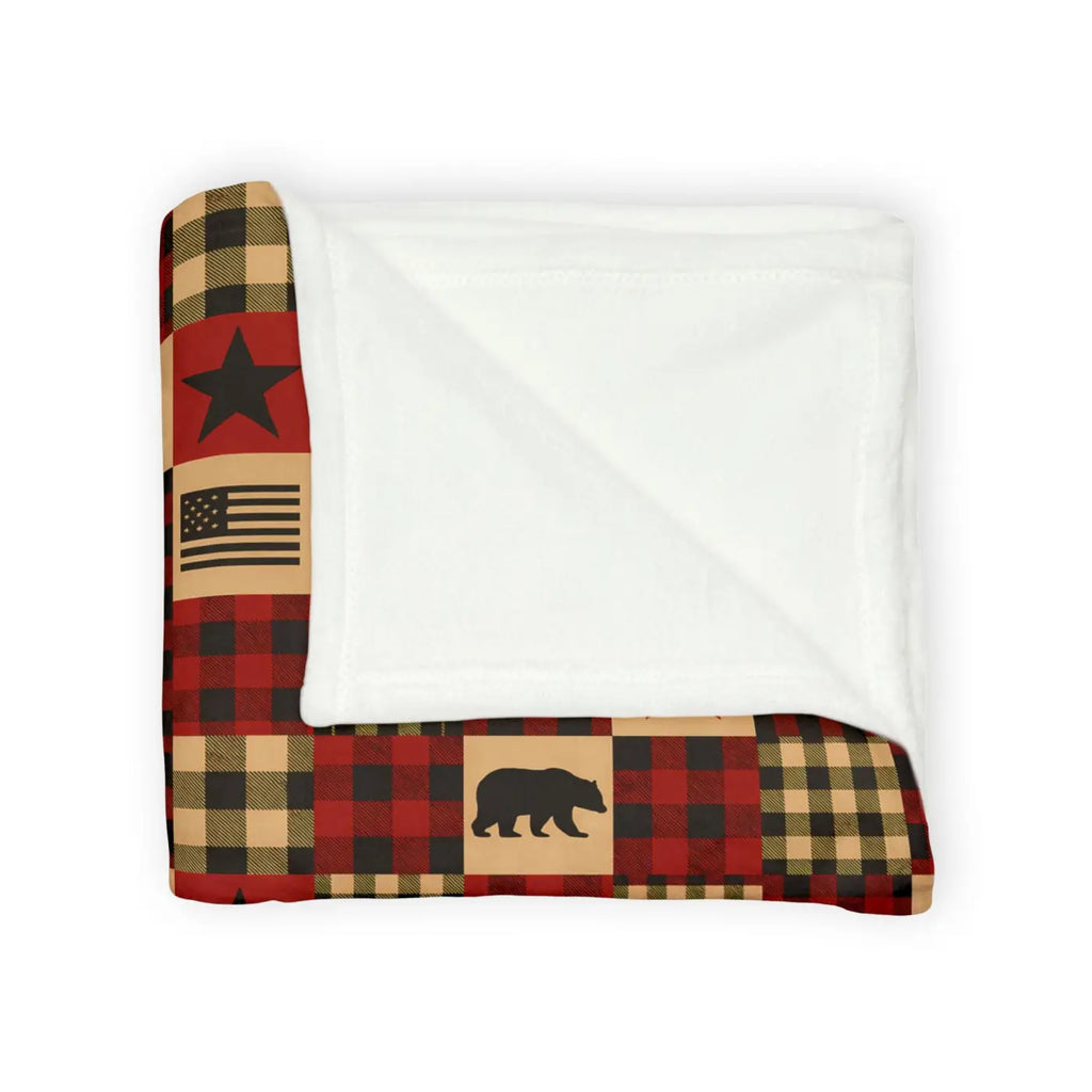 Cozy Cabin Throw - Polyester Blanket Ultimate Warmth - DipaliZ