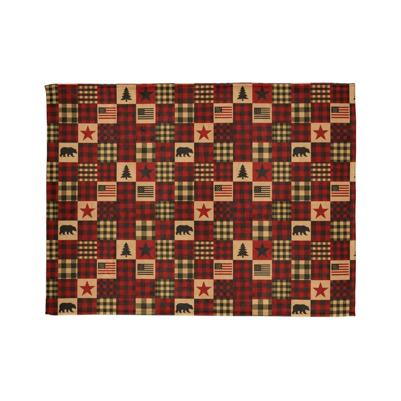 Cozy Cabin Throw - Polyester Blanket Ultimate Warmth - DipaliZ