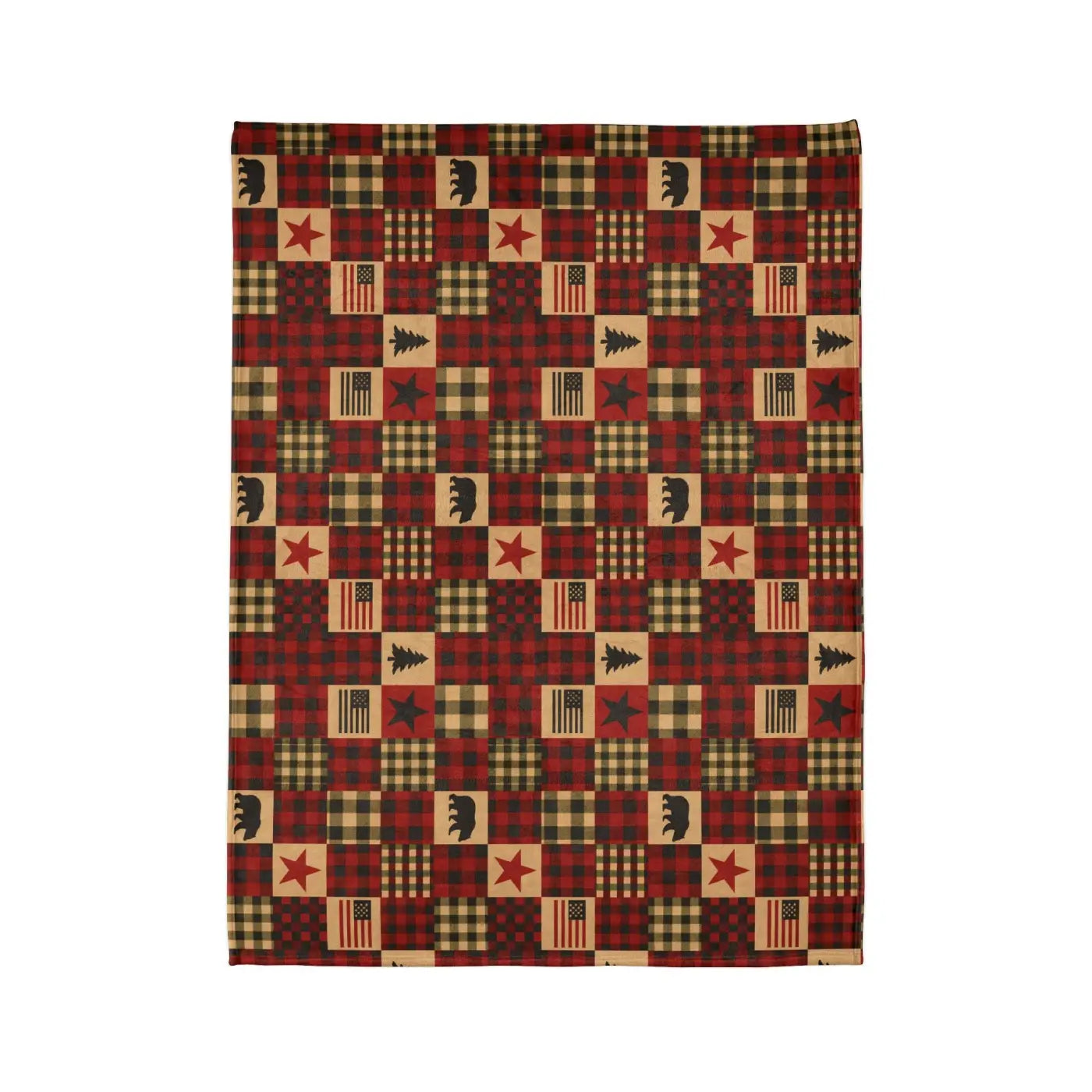 Cozy Cabin Throw - Polyester Blanket Ultimate Warmth - DipaliZ