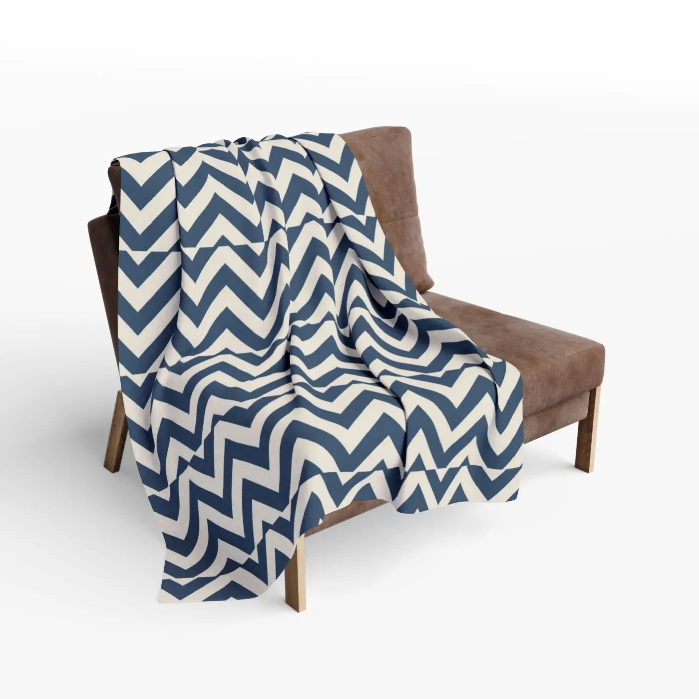 Chevron Arctic Fleece Blanket - Cozy Nights Home Decor - DipaliZ