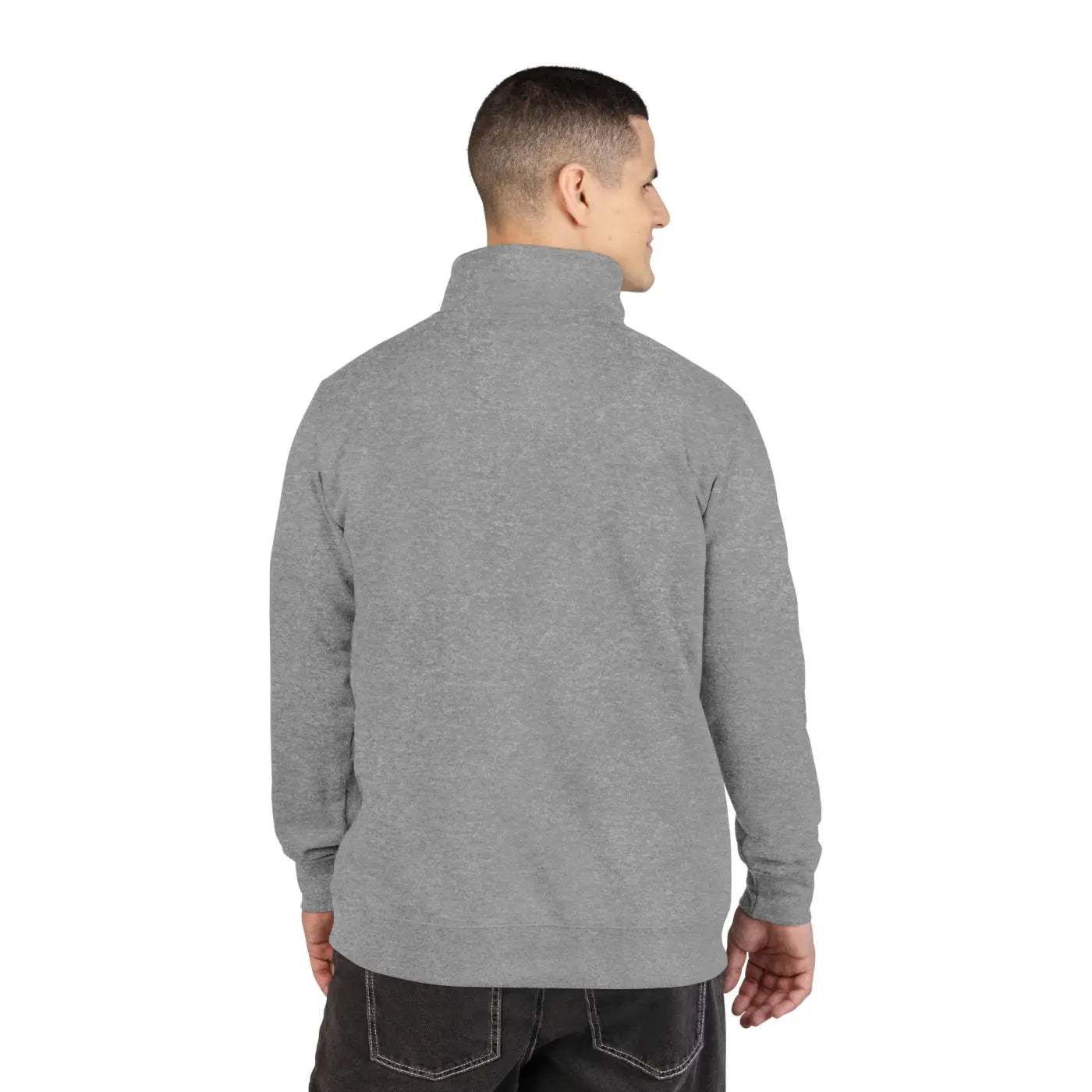 Premium Fleece Pullover - Coffee Lovers Embroidered Design - DipaliZ