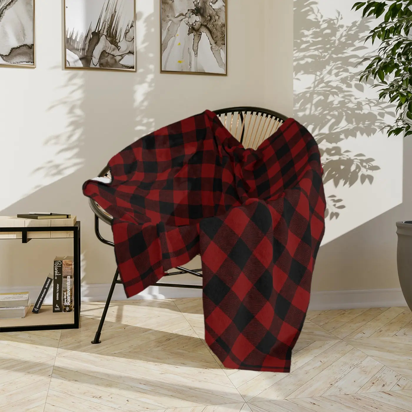 Cozy Flannel Blanket - Velveteen Microfiber for Gift Giving - DipaliZ