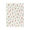 Cozy Floral Microfiber Blanket - Plush Comfort - DipaliZ