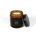 Cozy Glow Scented Candle - Natural Soy Wax Simple Round - DipaliZ