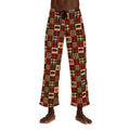 Cozy Lodge Print Pajama Pants - Soft Rustic Charm - DipaliZ