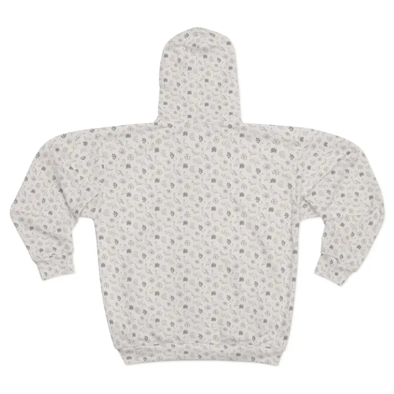 Peacock and Owls Unisex Zip Hoodie - Fierce Fashion - DipaliZ