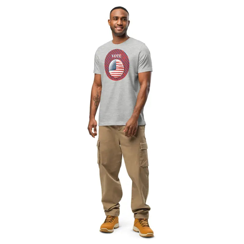 Cozy Patriotic Unisex Vote T-Shirt - Election Season Tee - DipaliZ