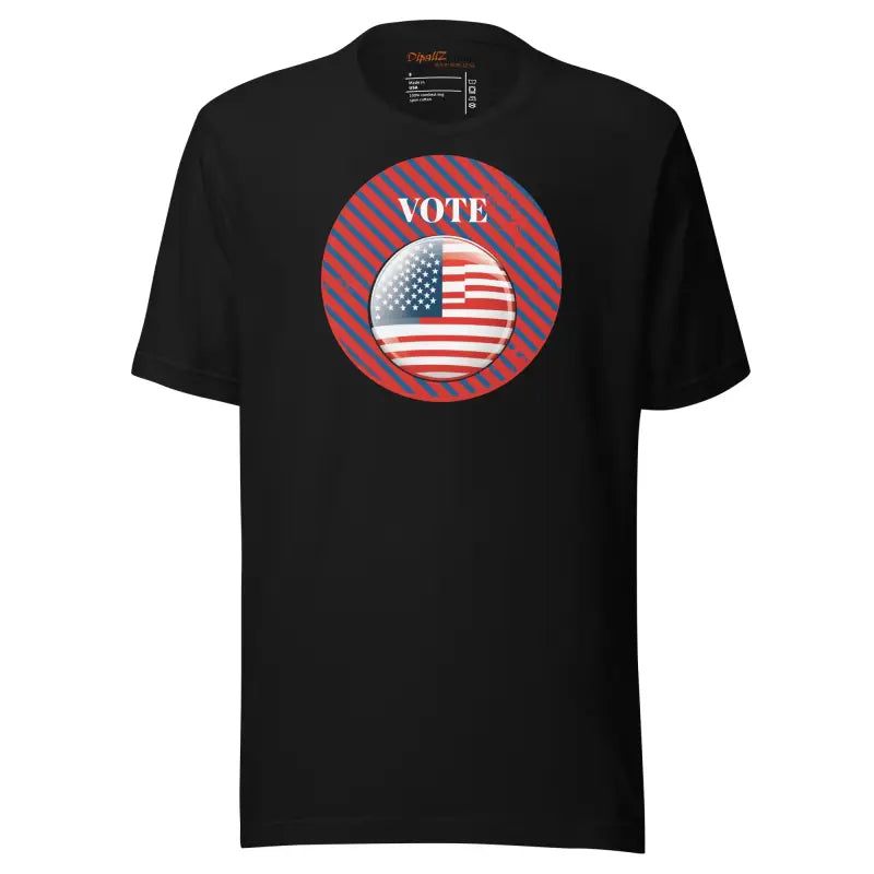 Cozy Patriotic Unisex Vote T-Shirt - Election Season Tee - DipaliZ
