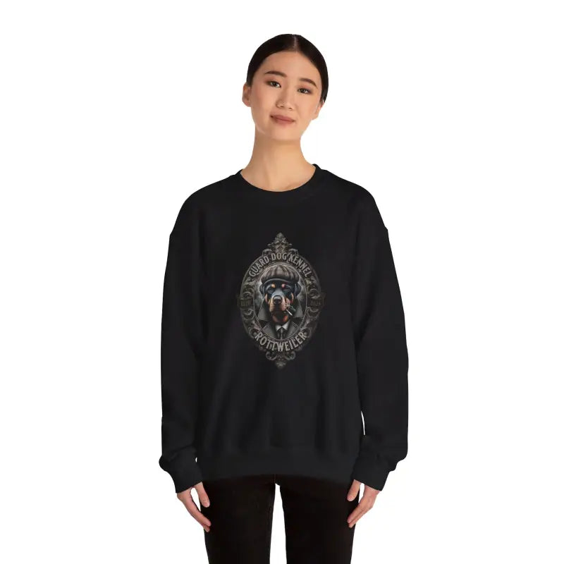 Cozy Rottweiler Crewneck - Dog Lovers Ultimate Comfort - DipaliZ